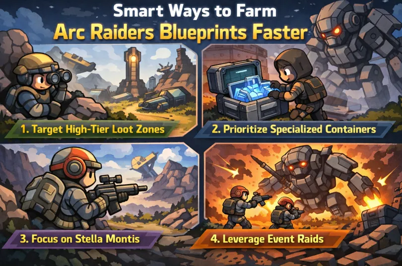 Smart Ways to Farm Arc Raiders Blueprints Faster