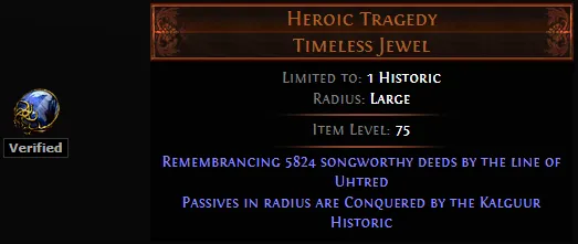 PoE Heroic Tragedy