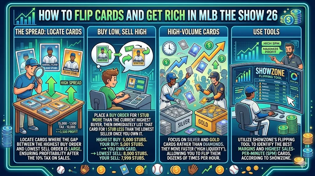How to Flip Cards and Get Rich in MLB The Show 26