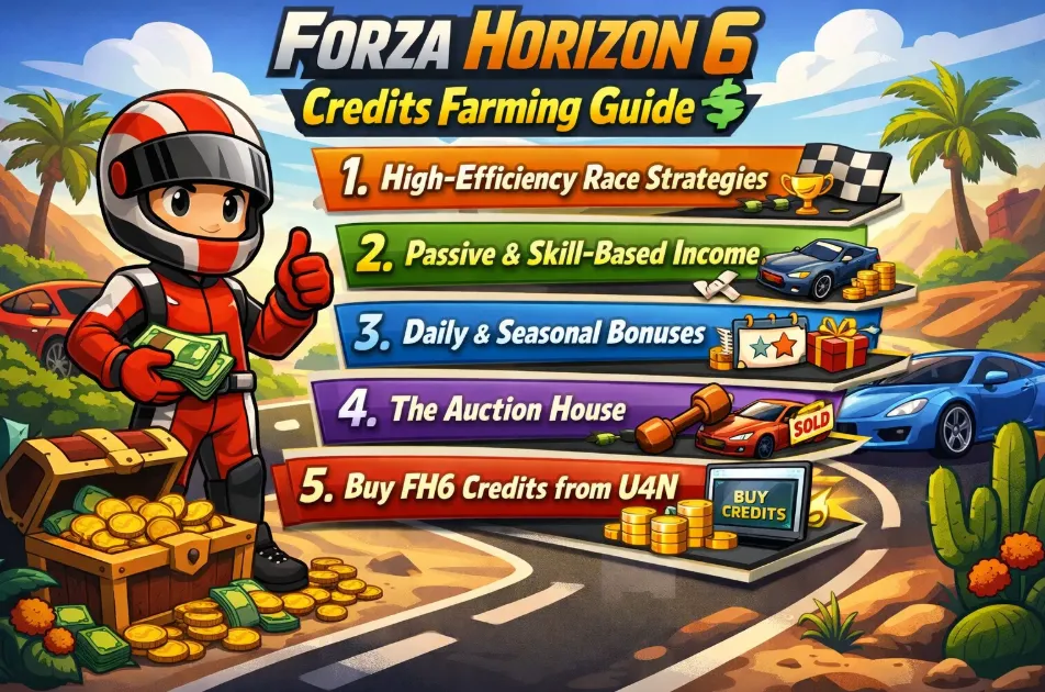 The Ultimate Guide to Farming Forza Horizon 6 Credits Fast