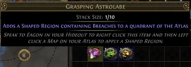 PoE Grasping Astrolabe