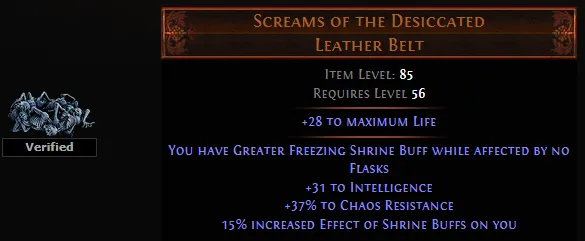 PoE Screams of the Desiccated