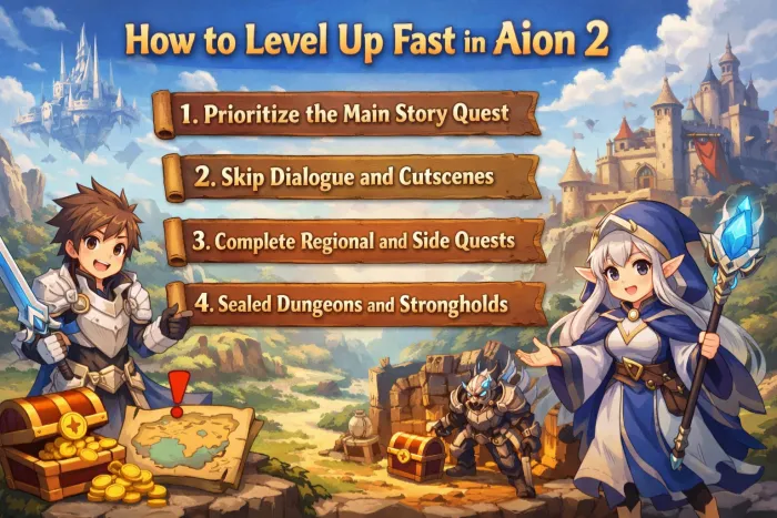 How to Level Up Fast in Aion 2