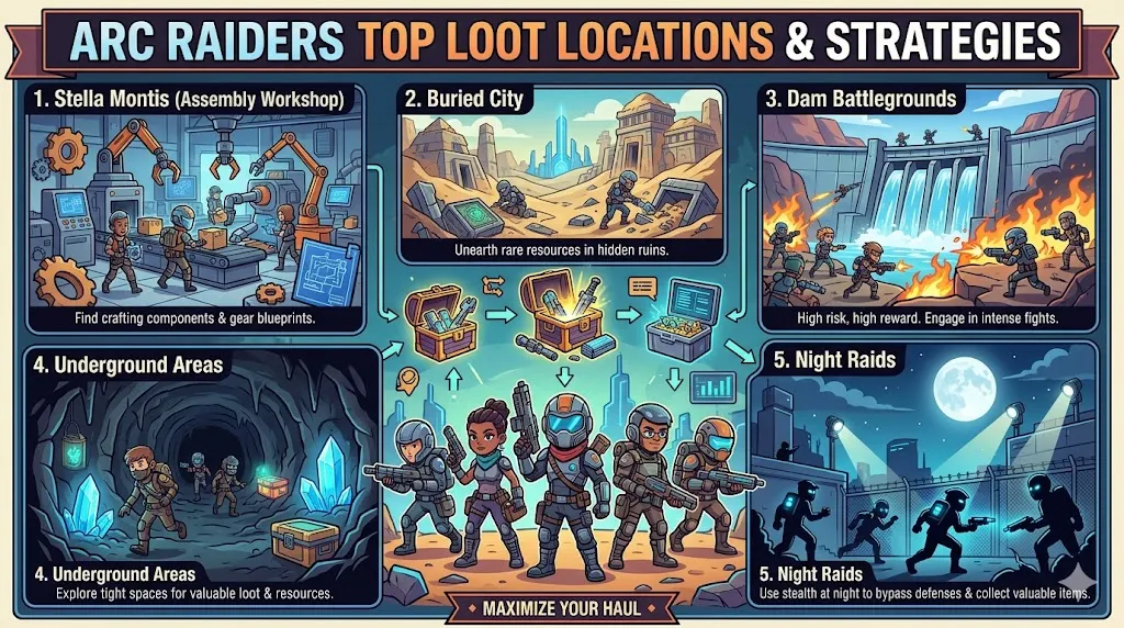 Arc Raiders Top Loot Locations & Strategies