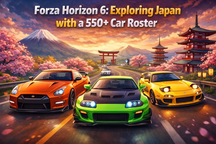 Forza Horizon 6: Exploring Japan with a 550+ Car Roster
