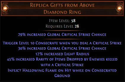 PoE Replica Gifts from Above