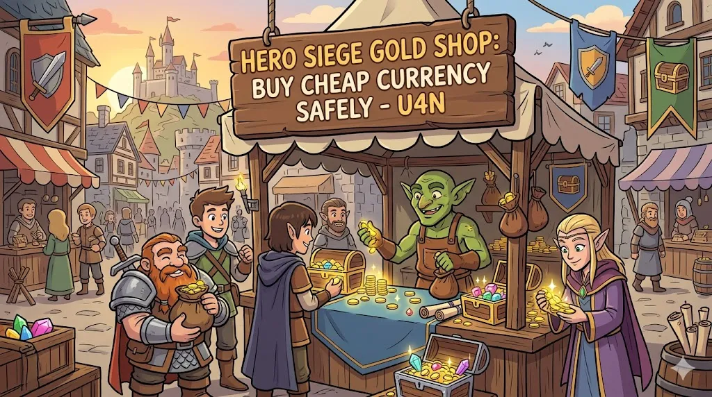 Boost Your Character: Buy Hero Siege Gold Today | U4N