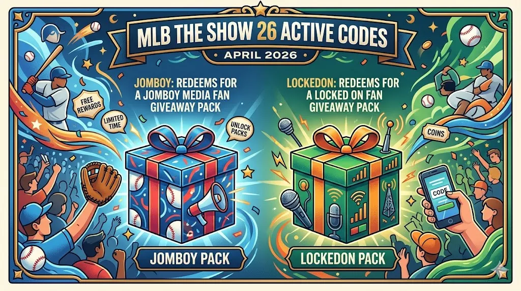 MLB The Show 26 Active Codes (April 2026)