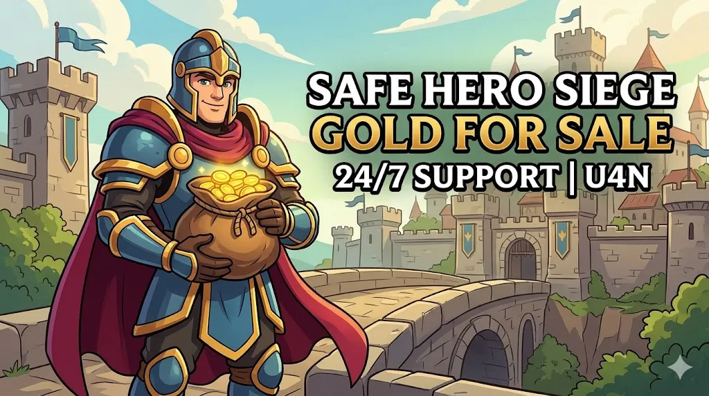 Gear Up with Cheap Hero Siege Gold from U4N.com