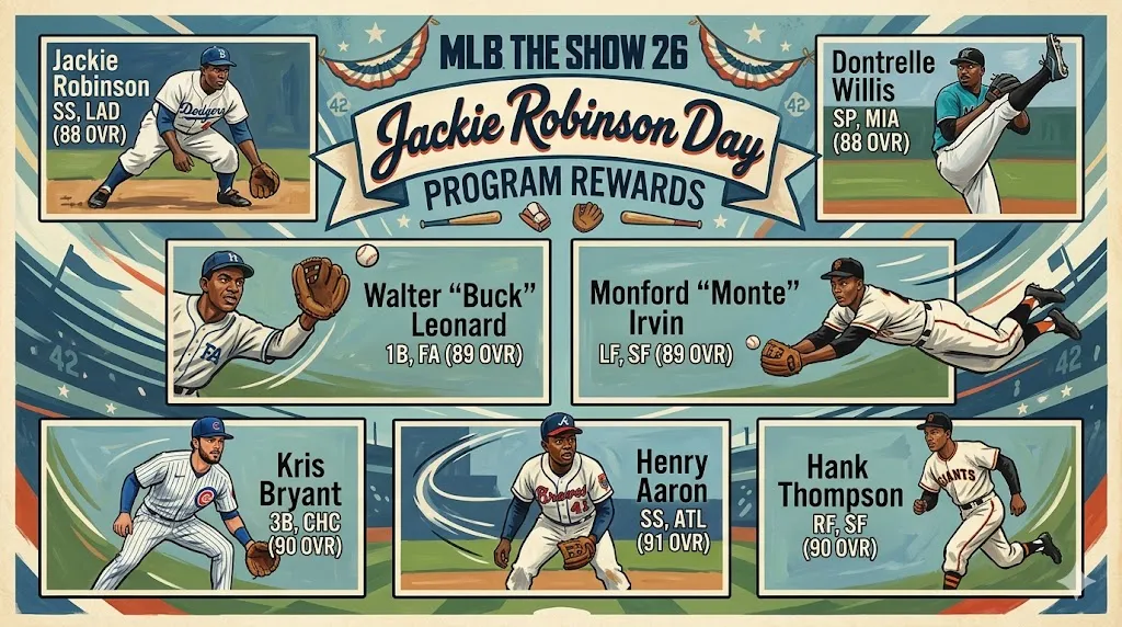MLB The Show 26 Jackie Robinson Day Program Rewards