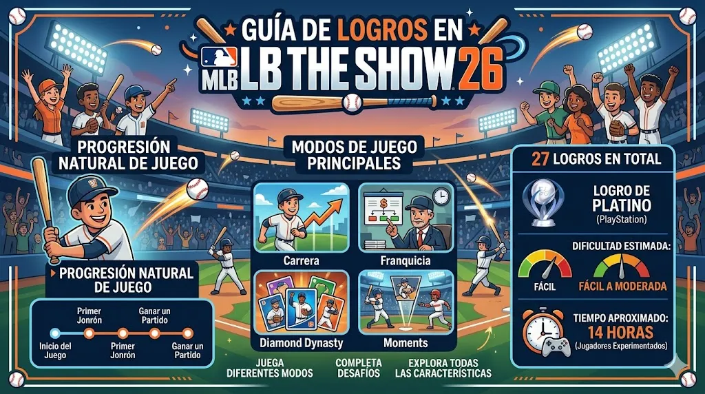Guía de Logros en MLB The Show 26