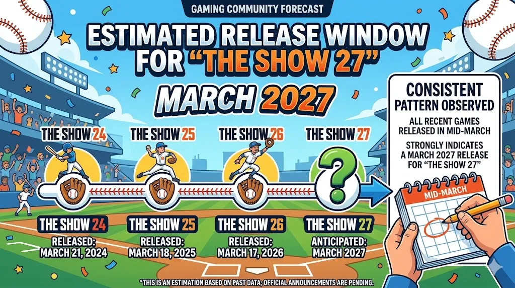 MLB The Show 27 Release Date