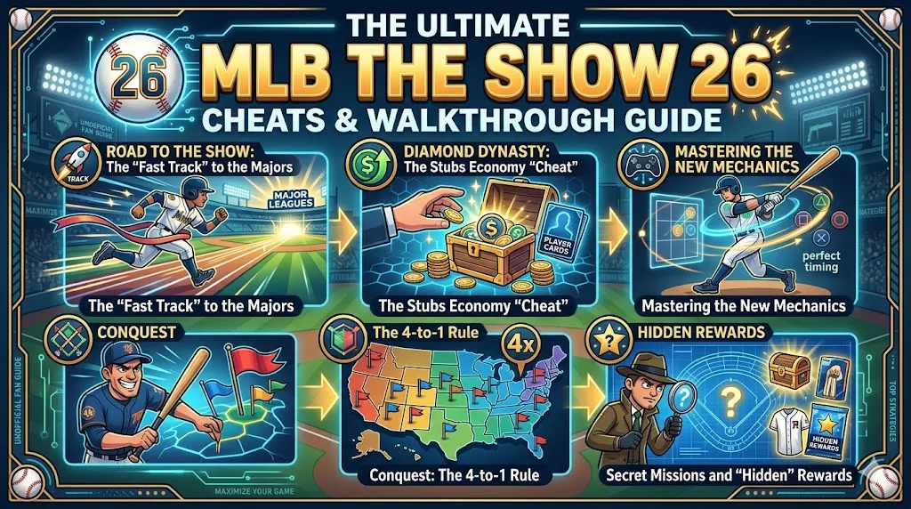 The Ultimate MLB The Show 26 Cheats & Walkthrough Guide