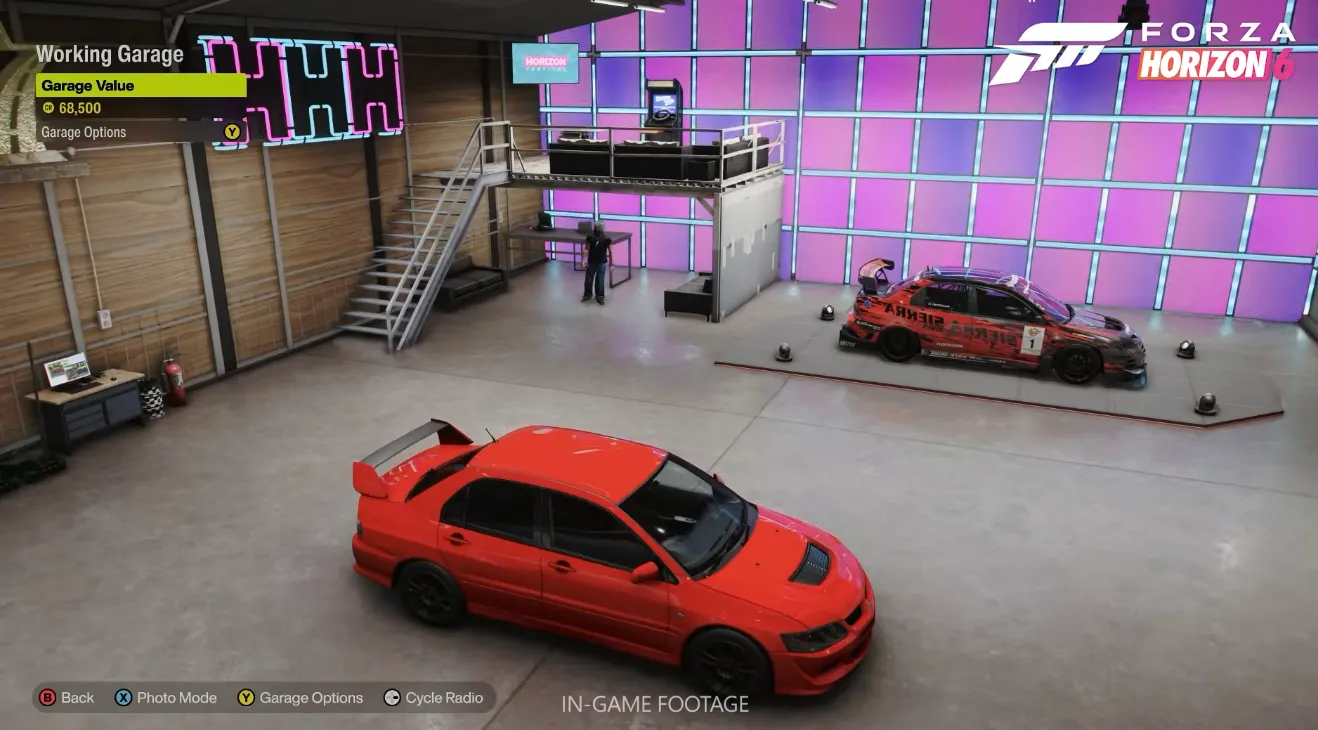 Forza Horizon 6 Customizable Garages