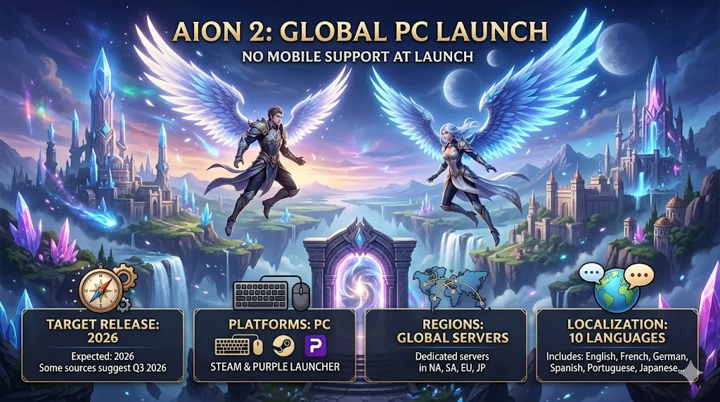 Aion 2 Will Not Support Mobile for Global Launch