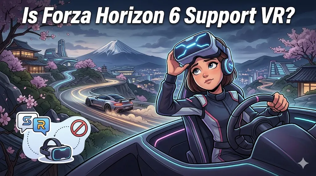 Is Forza Horizon 6 Support VR