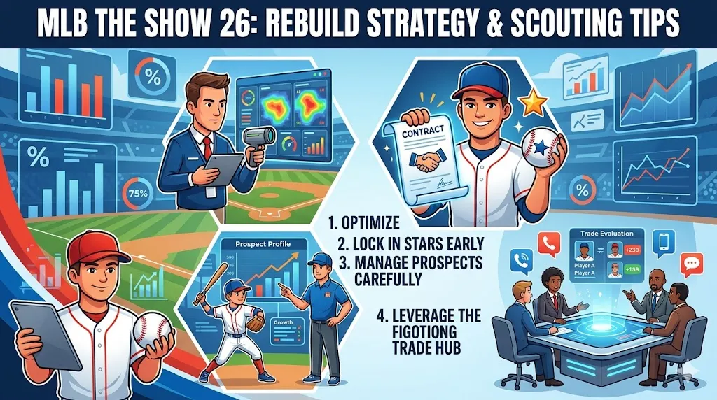 MLB The Show 26: Rebuild Strategy & Scouting Tips