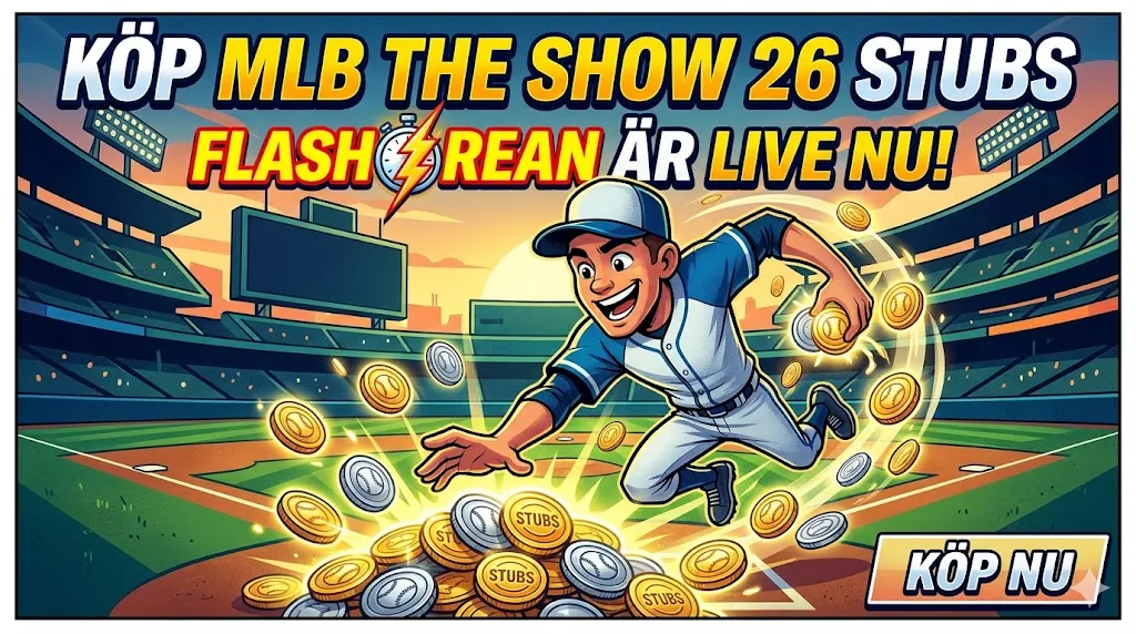 Köp MLB The Show 26 Stubs - Flash-rean är live nu!