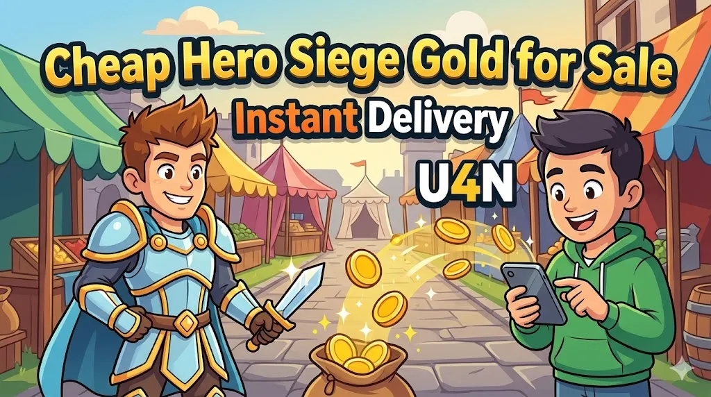 Buy Hero Siege Gold Online | Huge Stock & Best Prices | U4N
