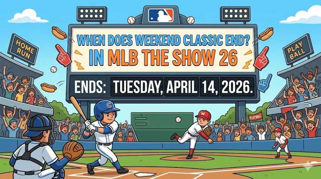 When Does the Weekend Classic End in MLB The Show 26