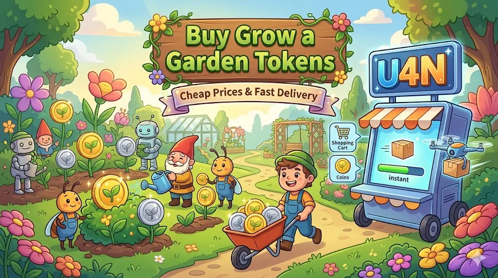 Buy Grow a Garden Tokens - Cheap Prices & Fast Delivery | U4N