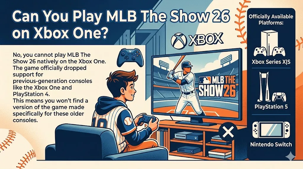 Can You Play MLB The Show 26 on Xbox One?