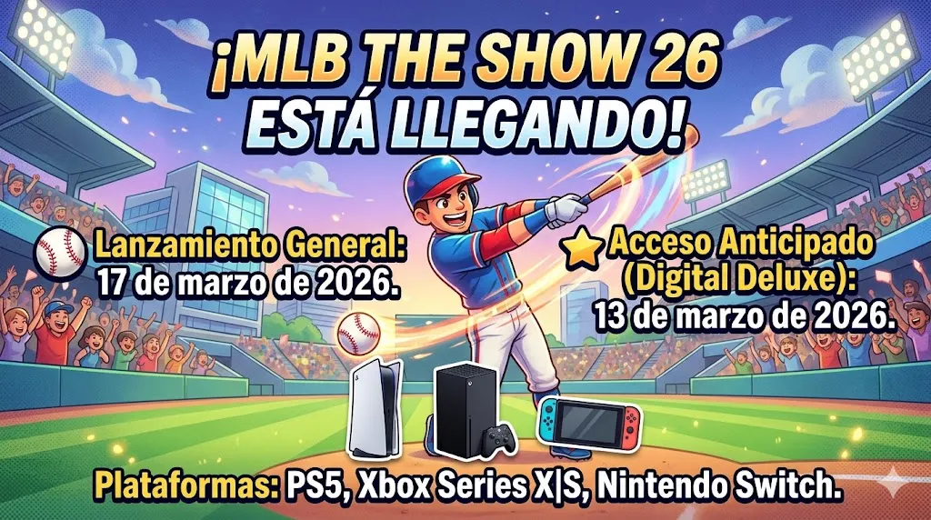 MLB The Show 26 Detalles Clave del Lanzamiento