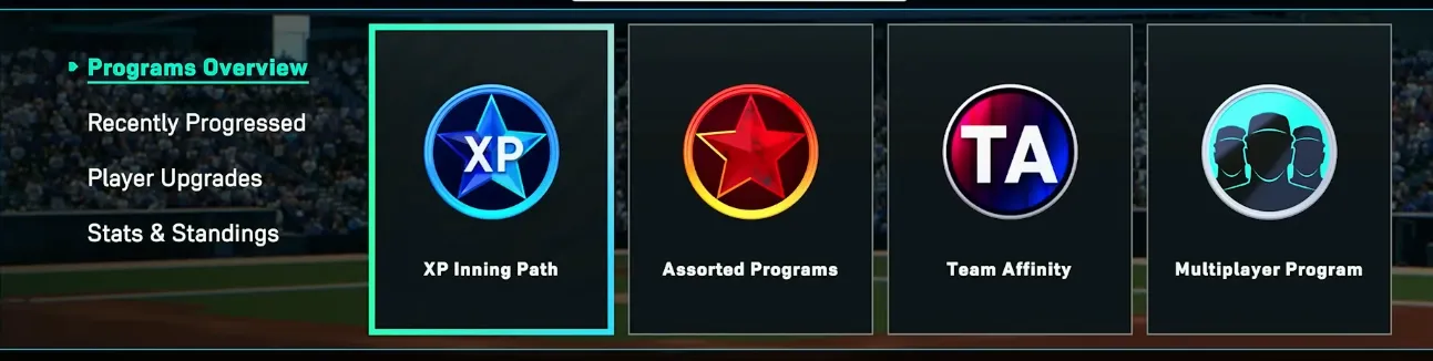 MLB The Show 26 Programs