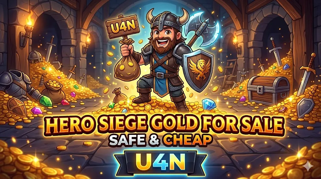 Buy Hero Siege Gold: Safe, Fast, and Affordable | U4N.com