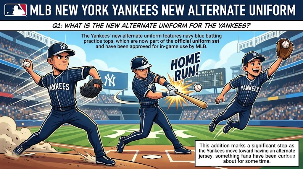 MLB New York Yankees New Alternate Uniform