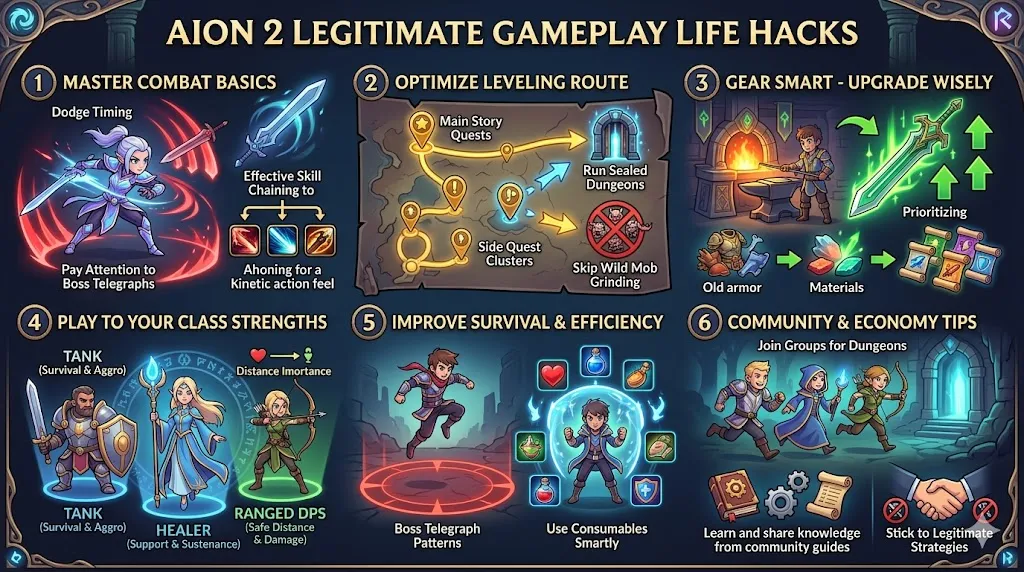Aion 2 Legitimate Gameplay Life Hacks