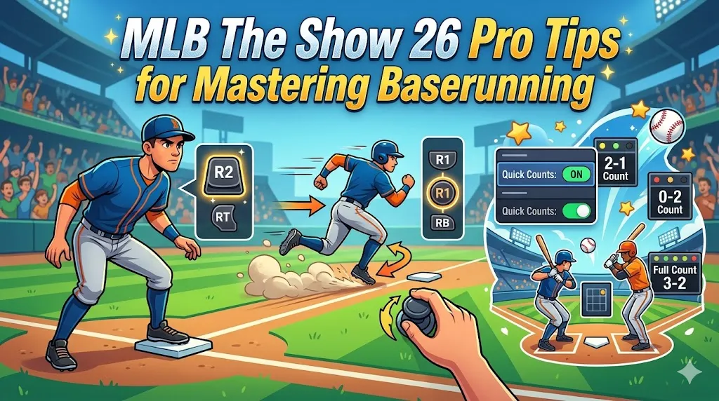 MLB The Show 26 Pro Tips for Mastering Baserunning