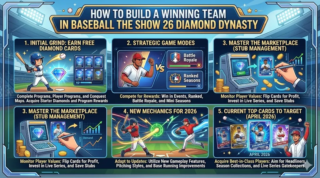 How to Build a Winning Team in MLB The Show 26 Diamond Dynasty