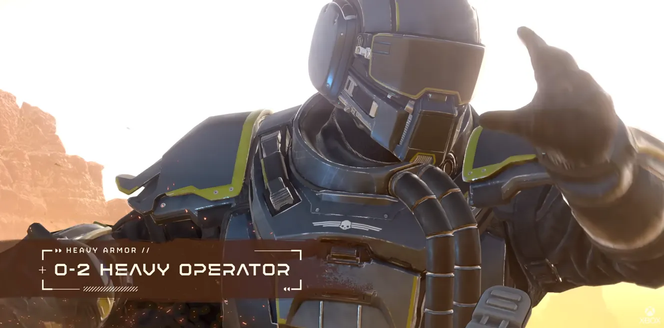 Helldivers 2 O-2 Heavy Operator