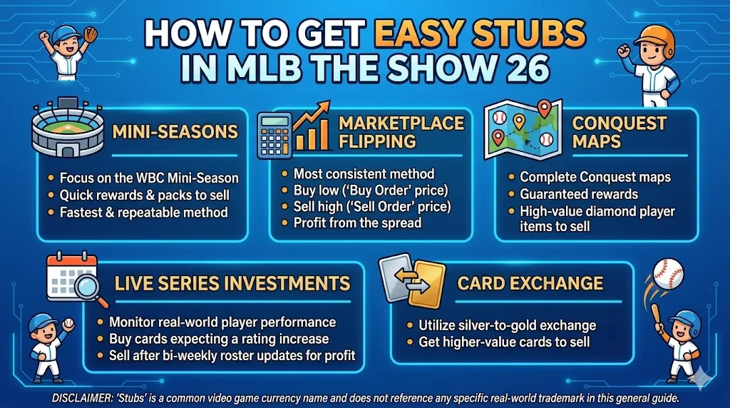 How to Get Easy Stubs in MLB The Show 26