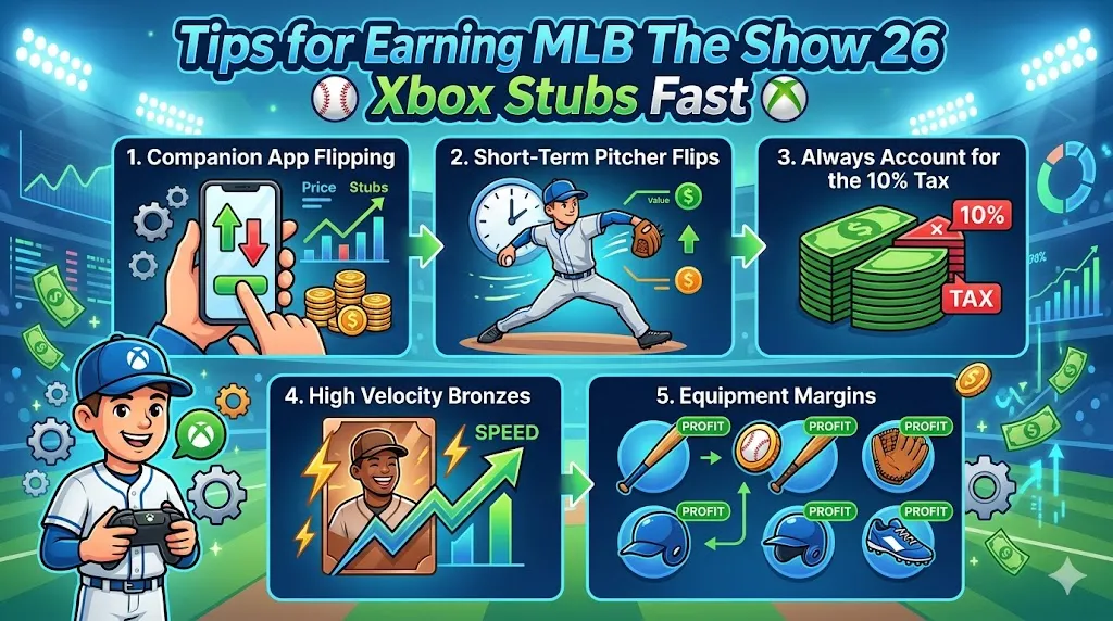 Top Tips for Earning MLB The Show 26 Xbox Stubs Fast