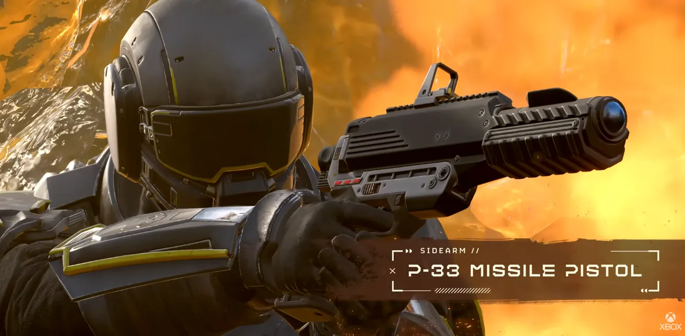 Helldivers 2 P-33 Missile Pistol