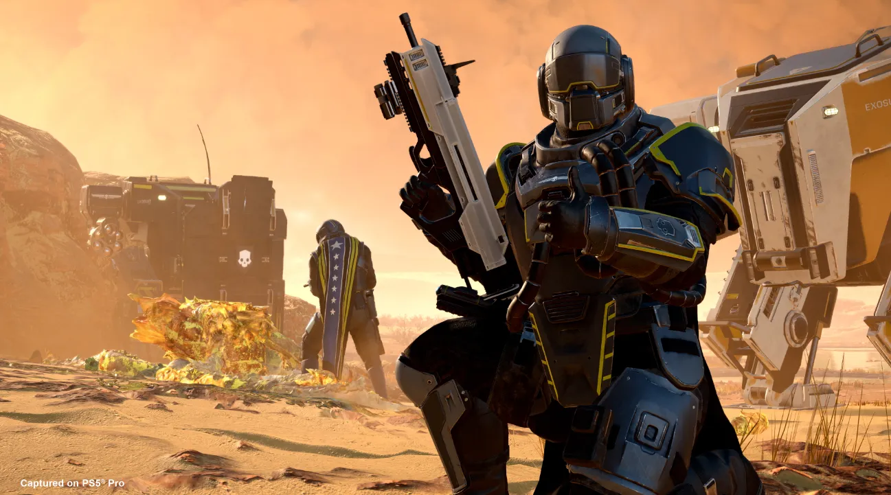 Helldivers 2 Thumb of Approval Emote