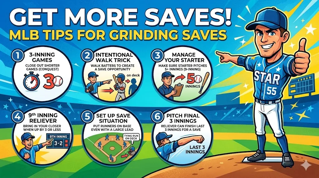 6 Tips for Grinding Saves in MLB The Show 26