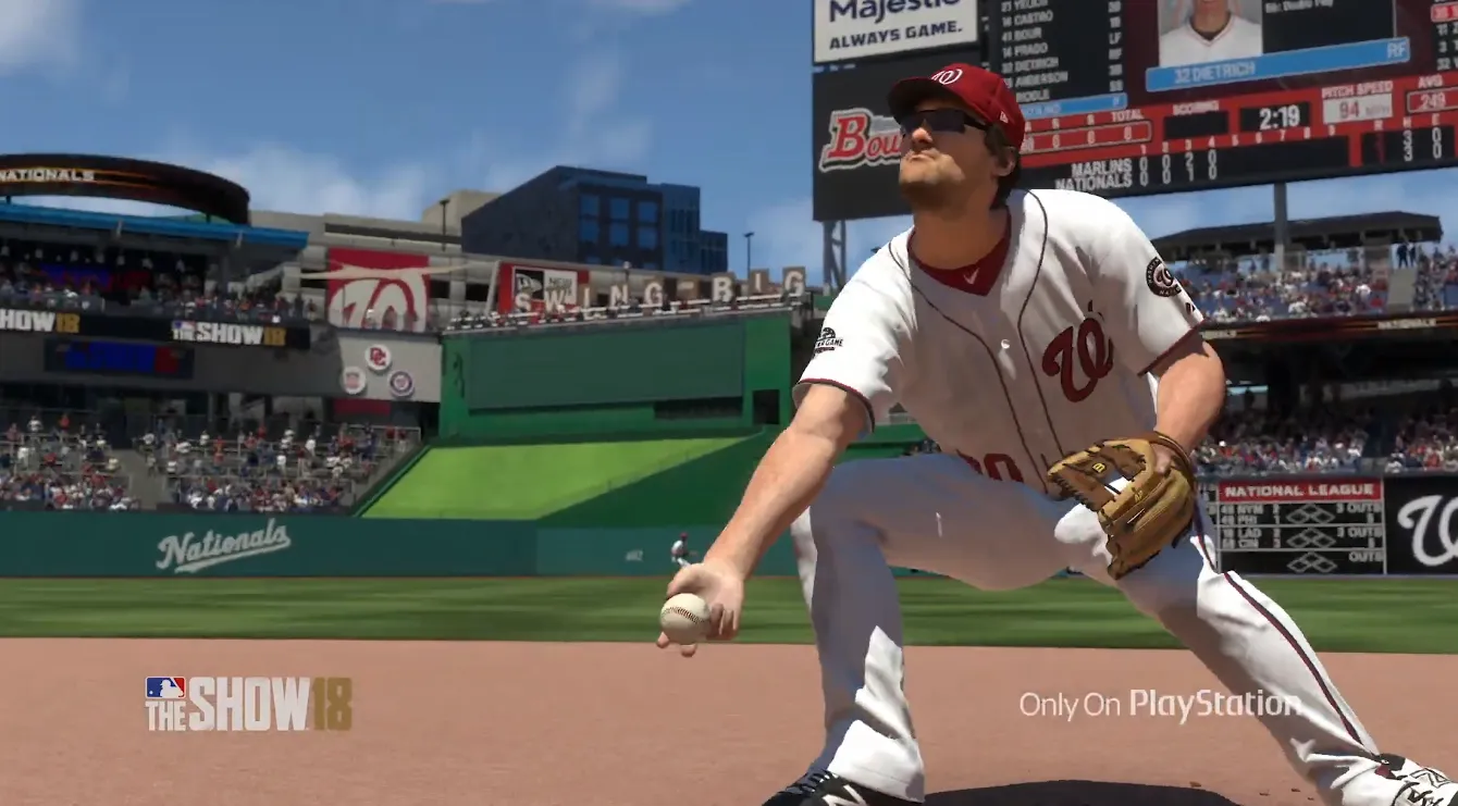 MLB The Show 18 Gameplay