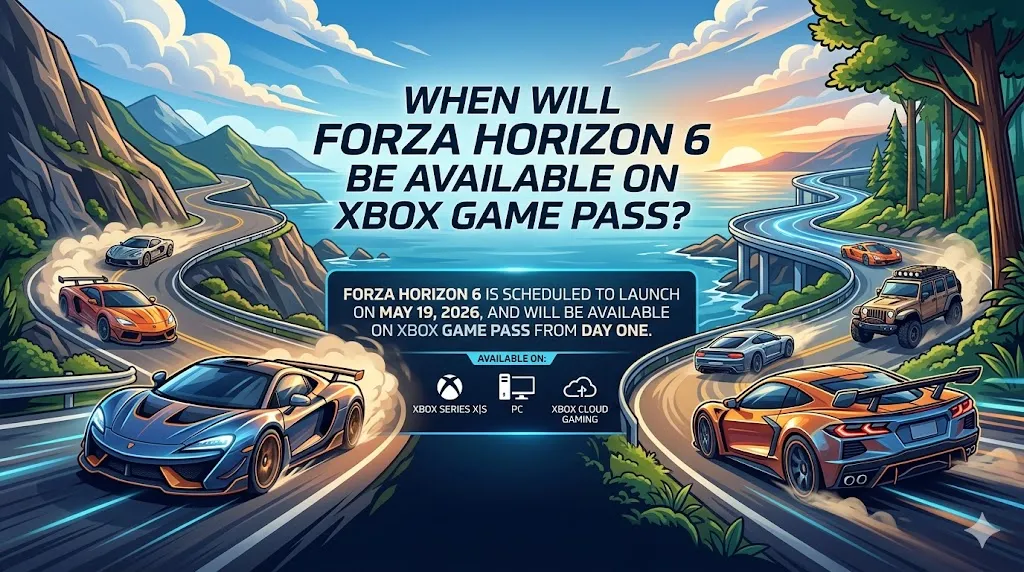 When will Forza Horizon 6 be available on Xbox Game Pass