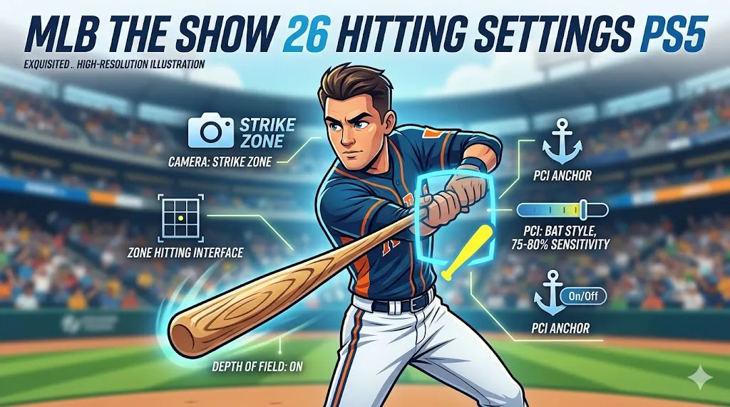 MLB The Show 26 Hitting Settings PS5