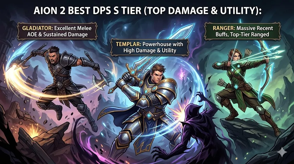 Aion 2 Best DPS S Tier (Top Damage & Utility)