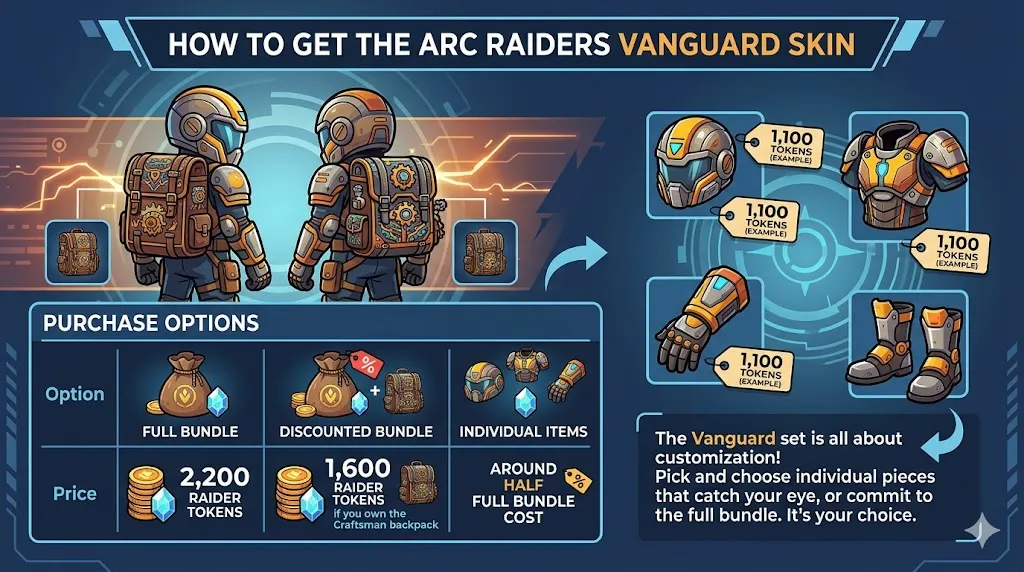 How to get ARC Raiders Vanguard Skin