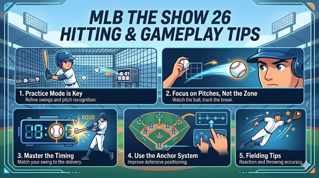 MLB The Show 26 Hitting & Gameplay Tips