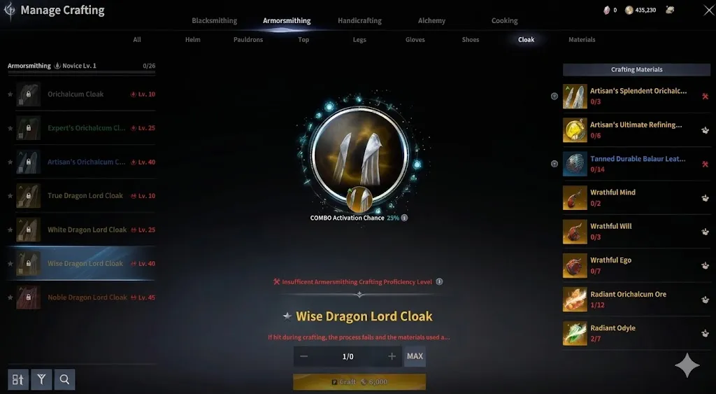 What is Armorsmithing