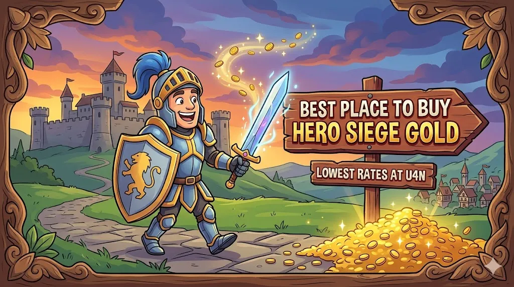 Get Cheap Hero Siege Gold - Secure Payment - U4N