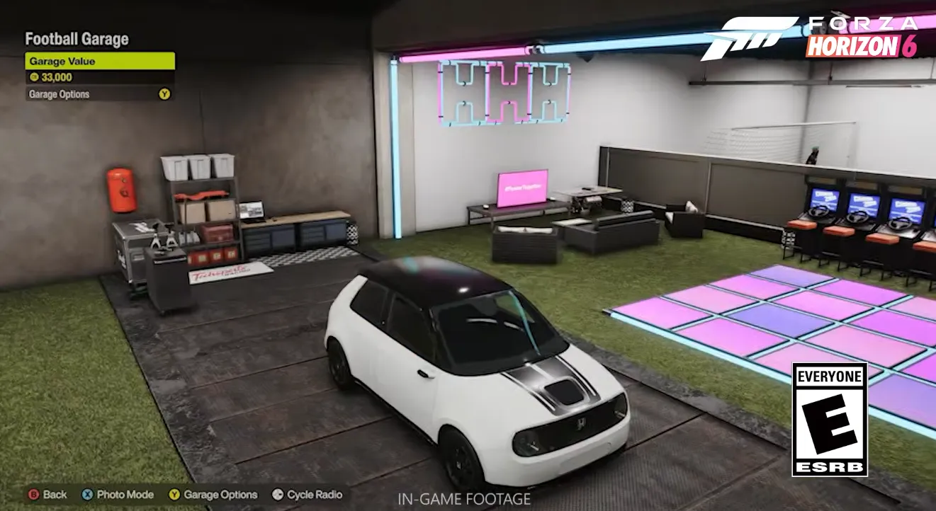 Forza Horizon 6 Customizable Garages