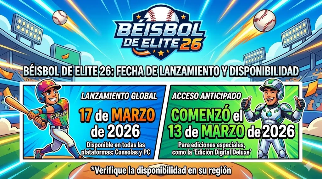 MLB The Show 26: Fecha de Lanzamiento y Disponibilidad