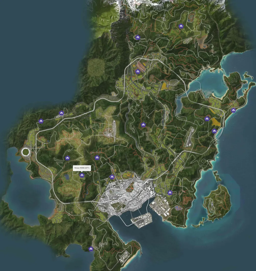 Forza Horizon 6 Barn Finds Map Locations